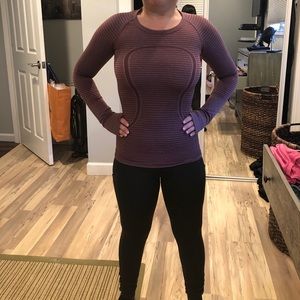 Long sleeve athletic shirt